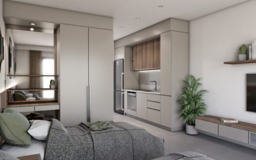 Studio Apartment in Sky Tower